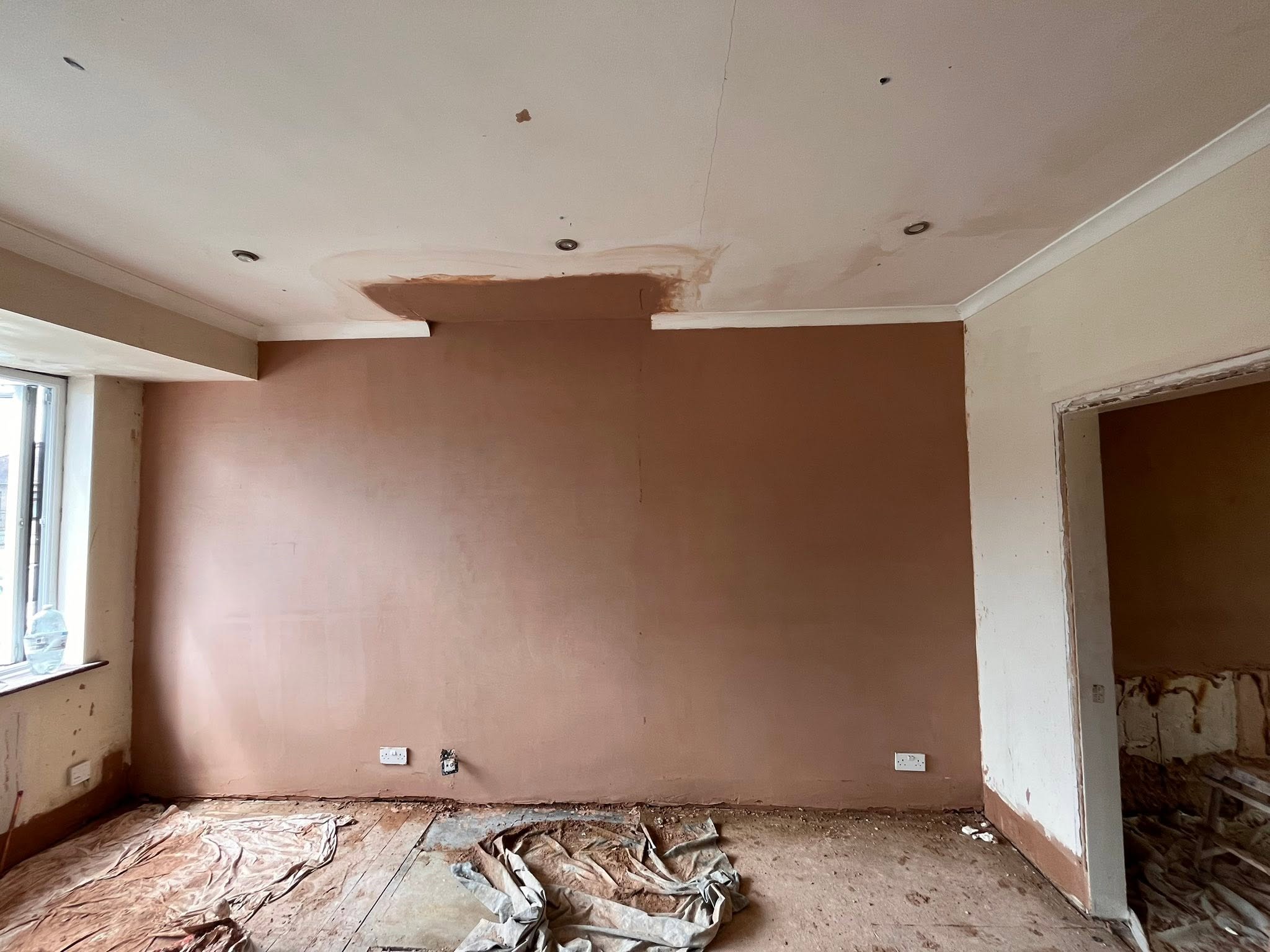 Completed plastering and skimming work by Sayers Plastering in Southend, Essex